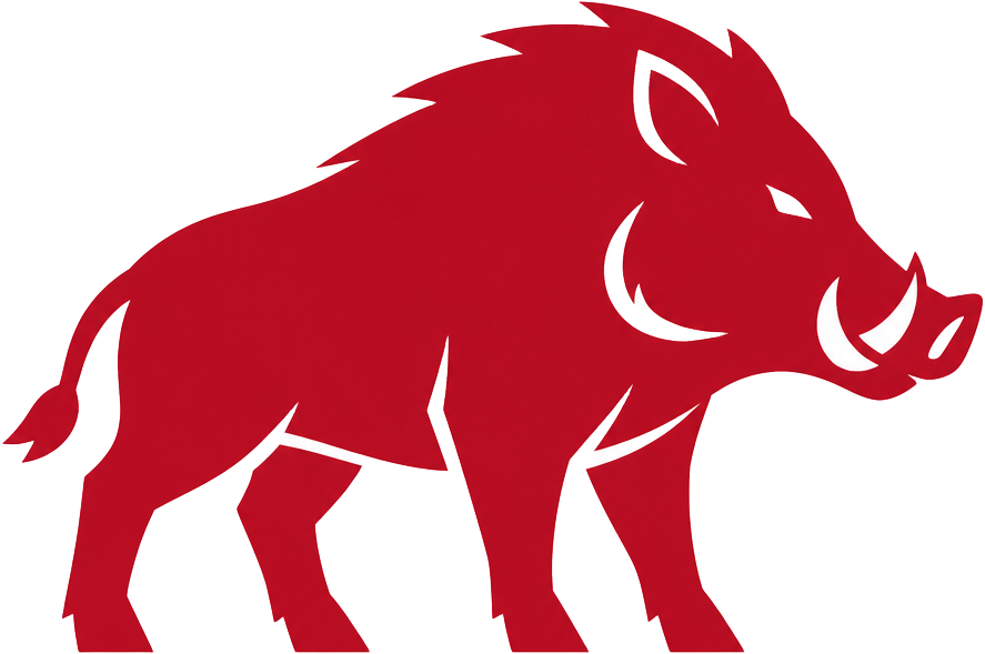 Arkansas Razorback hog